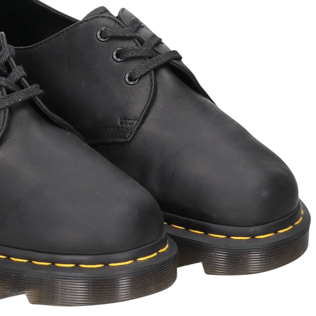 Dr. Martens 1461 ZIGGY 3-hole shoes, size 8 Men's 27.0cm unclear black type Vintage Second Hand