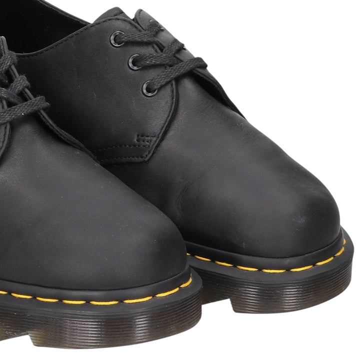 Dr. Martens 1461 ZIGGY 3-hole shoes, size 8 Men's 27.0cm unclear black type Vintage Second Hand