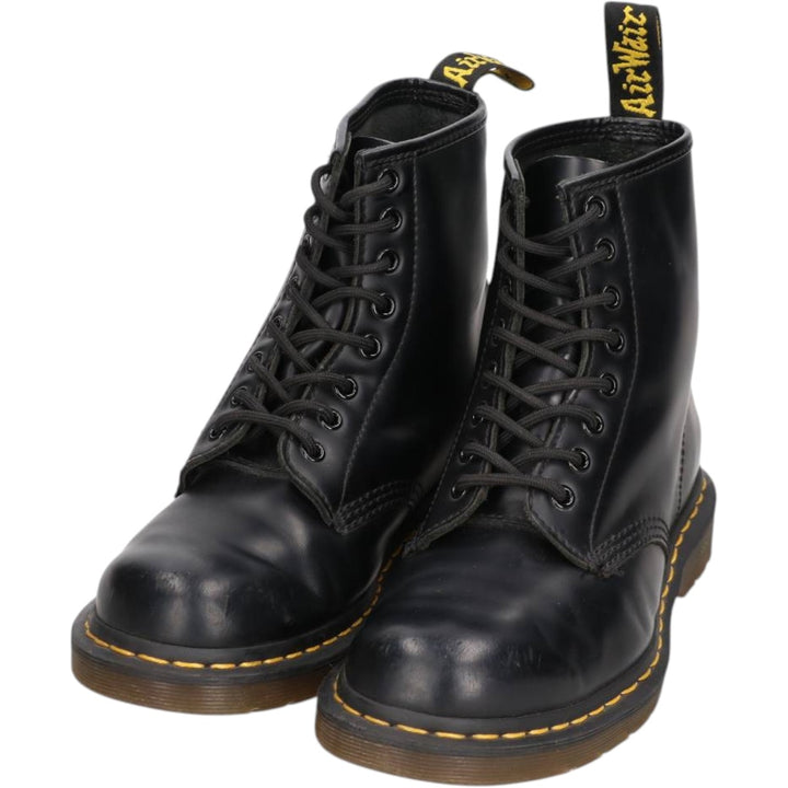 Dr. Martens 1460 8-hole boots, size 6 1/2 Men's 25.0cm unclear black type Vintage Second Hand