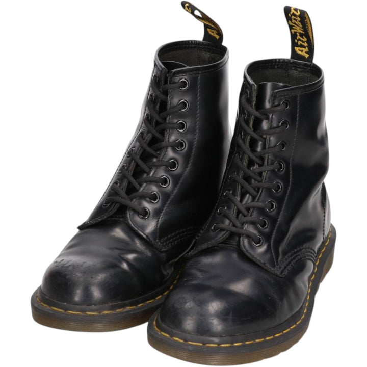 Dr. Martens 11822 8-hole boots, made in Bangladesh, size 7 Men's 26.0cm unclear black type Vintage Second Hand