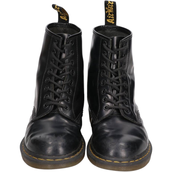 Dr. Martens 11822 8-hole boots, made in Bangladesh, size 7 Men's 26.0cm unclear black type Vintage Second Hand
