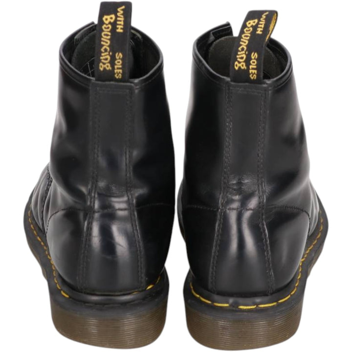 Dr. Martens 11822 8-hole boots, made in Bangladesh, size 7 Men's 26.0cm unclear black type Vintage Second Hand