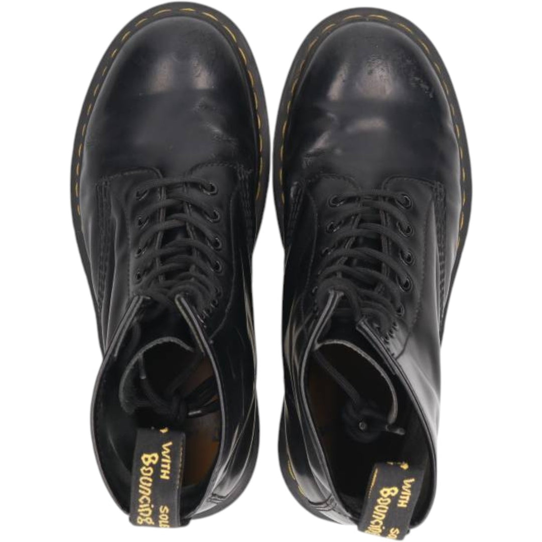 Dr. Martens 11822 8-hole boots, made in Bangladesh, size 7 Men's 26.0cm unclear black type Vintage Second Hand
