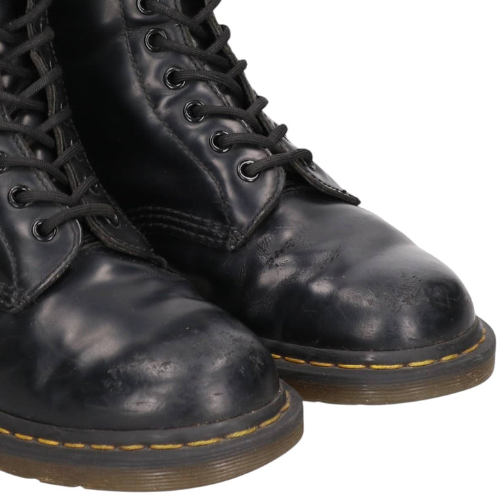 Dr. Martens 11822 8-hole boots, made in Bangladesh, size 7 Men's 26.0cm unclear black type Vintage Second Hand