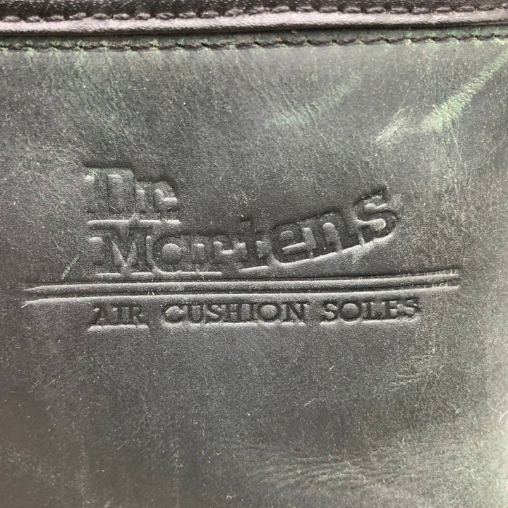 1990s Dr. Martens 8-hole boots, made in England, size 9 (equivalent to men's 11"), vintage /saa017121 Men's 28.0cm genuine leather dark green Vintage Second Hand