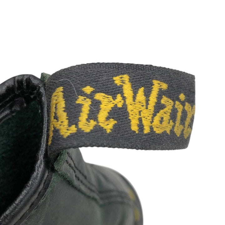 1990s Dr. Martens 8-hole boots, made in England, size 9 (equivalent to men's 11"), vintage /saa017121 Men's 28.0cm genuine leather dark green Vintage Second Hand