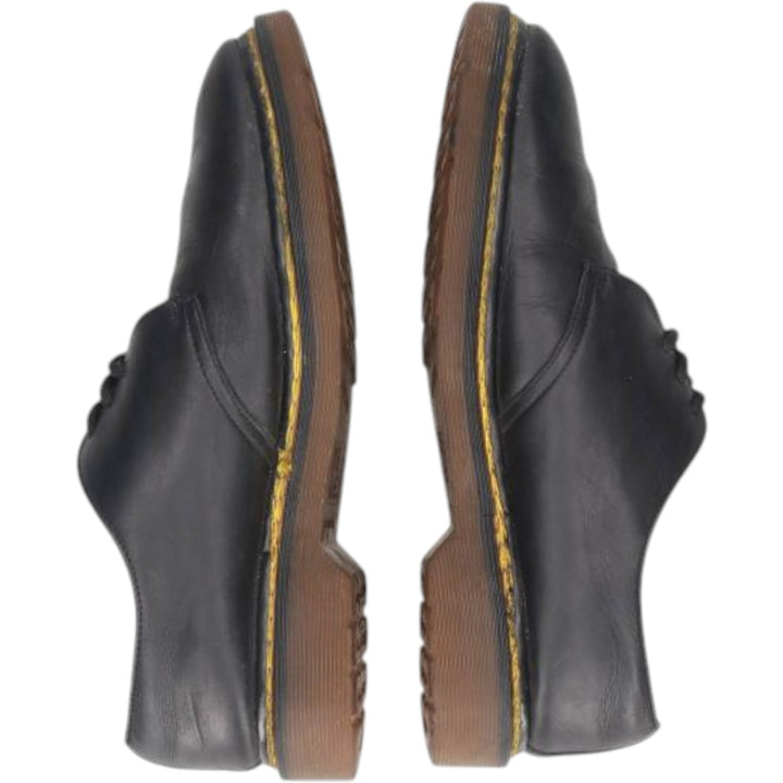 Dr. Martens AW 1484 3-hole shoes, made in England, size 8 Men's 26.5cm genuine leather black type Vintage Second Hand