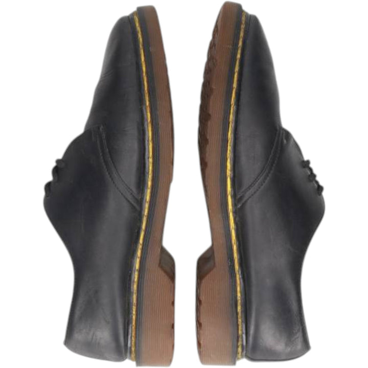 Dr. Martens AW 1484 3-hole shoes, made in England, size 8 Men's 26.5cm genuine leather black type Vintage Second Hand