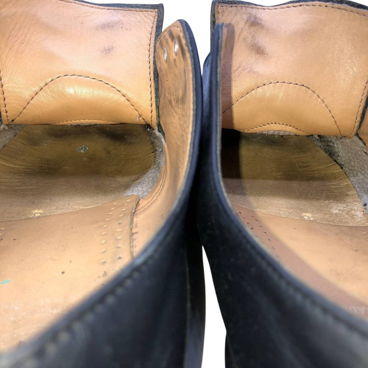 Dr. Martens AW 1484 3-hole shoes, made in England, size 8 Men's 26.5cm genuine leather black type Vintage Second Hand