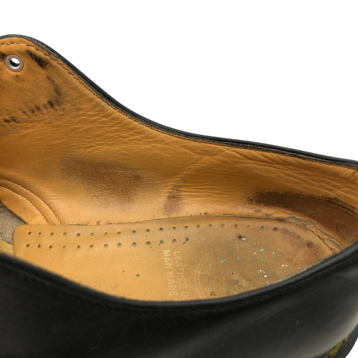 Dr. Martens AW 1484 3-hole shoes, made in England, size 8 Men's 26.5cm genuine leather black type Vintage Second Hand