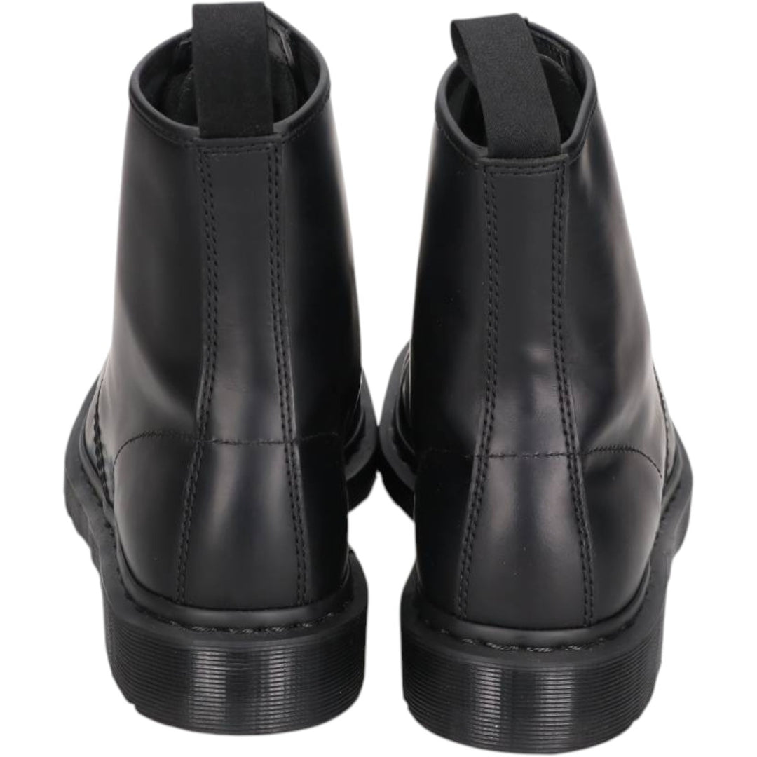 Dr. Martens 1460 MONO 8-hole boots, size 8 Men's 27.0cm unclear black type Vintage Second Hand