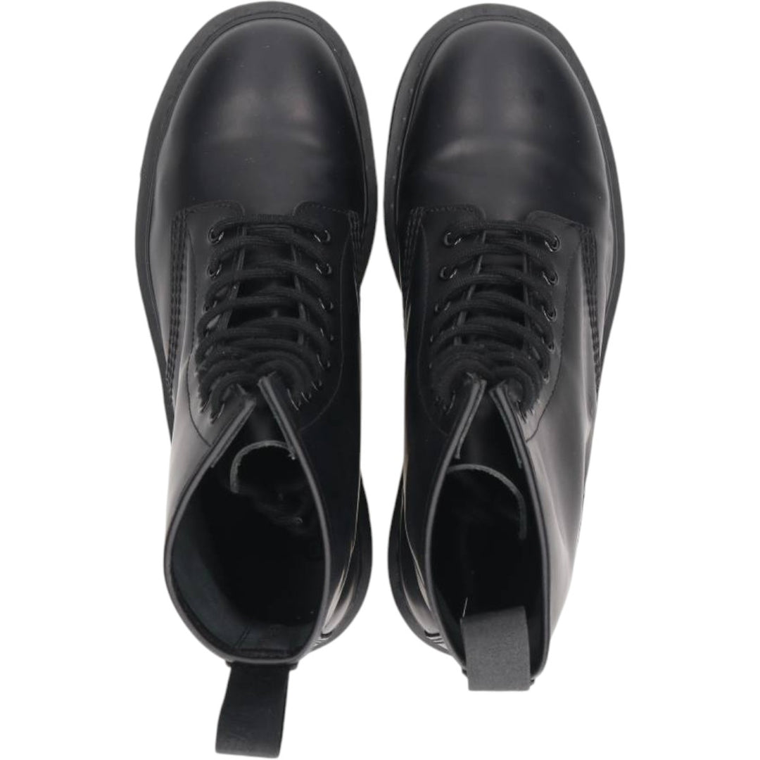 Dr. Martens 1460 MONO 8-hole boots, size 8 Men's 27.0cm unclear black type Vintage Second Hand