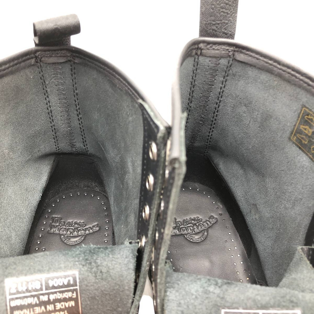 Dr. Martens 1460 MONO 8-hole boots, size 8 Men's 27.0cm unclear black type Vintage Second Hand