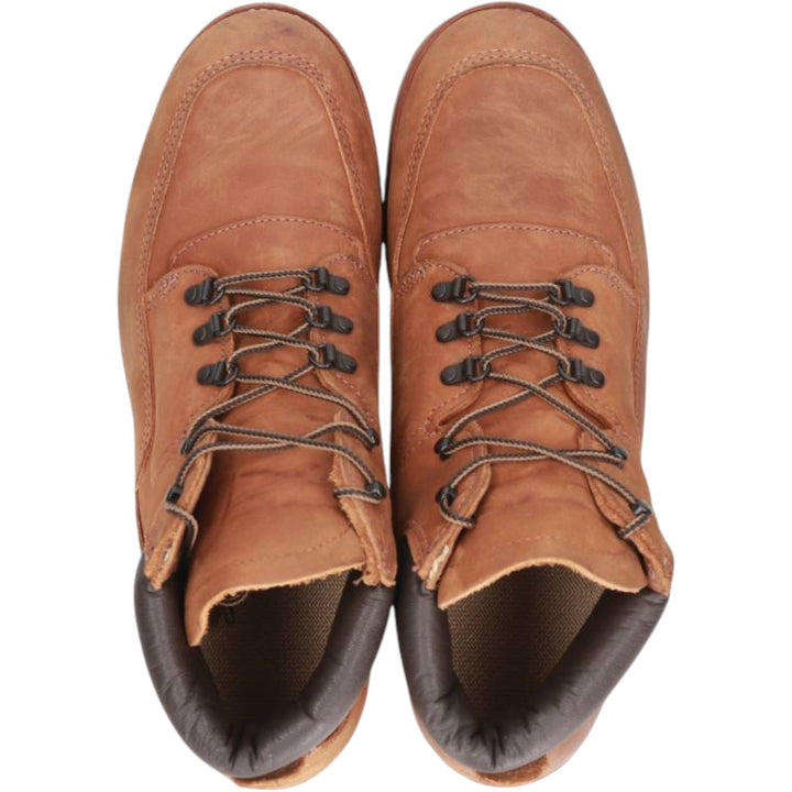Red Wing 2156 U-tip platform work boots, made in USA, size 11 Men's 29.0cm genuine leather beige type brown Vintage Second Hand