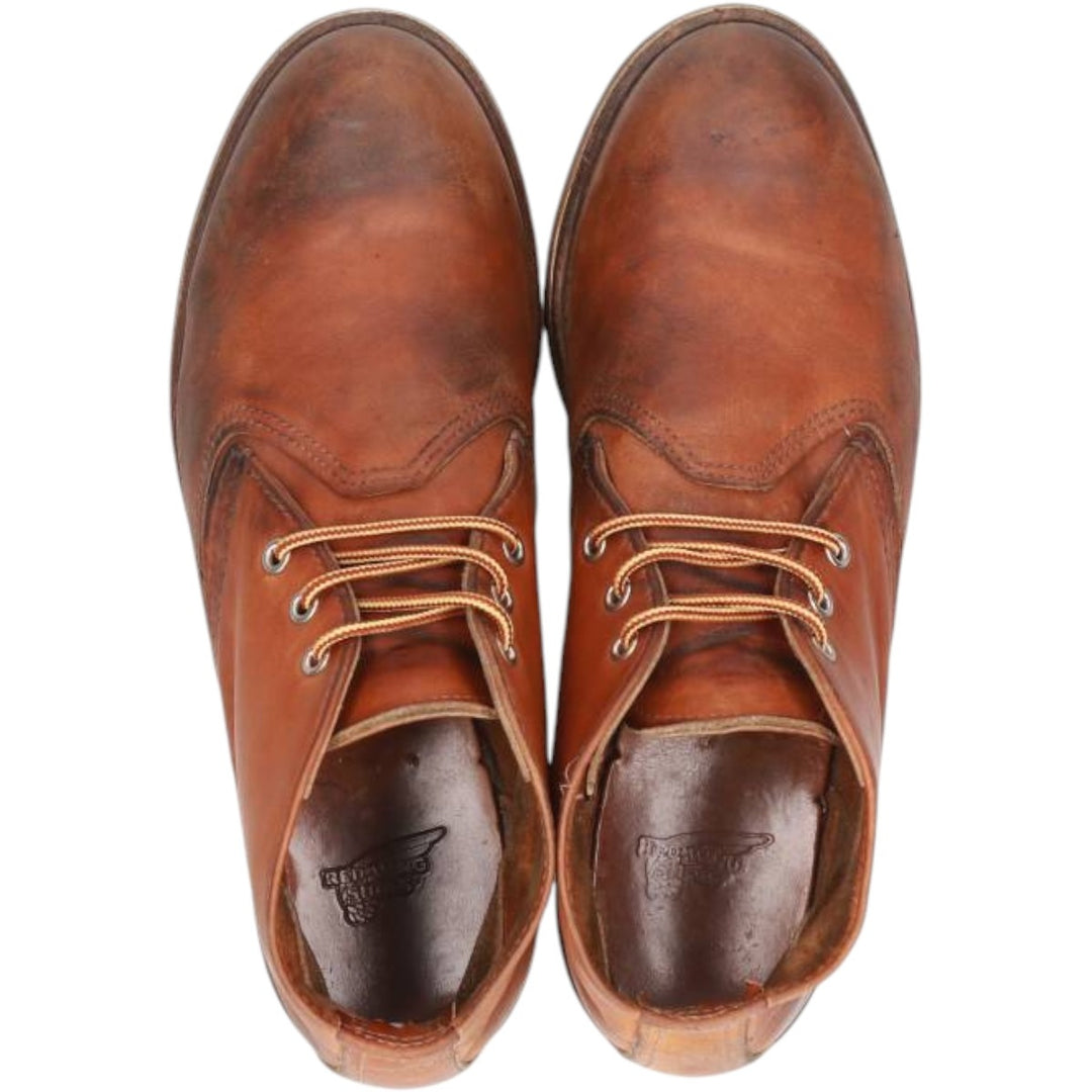 90s-00s Red Wing 3140 Chukka Boots, Made in USA, Size 9 D (Men's equivalent to 10.6"), Vintage /saa017132 Men's 27.0cm genuine leather brown type Vintage Second Hand