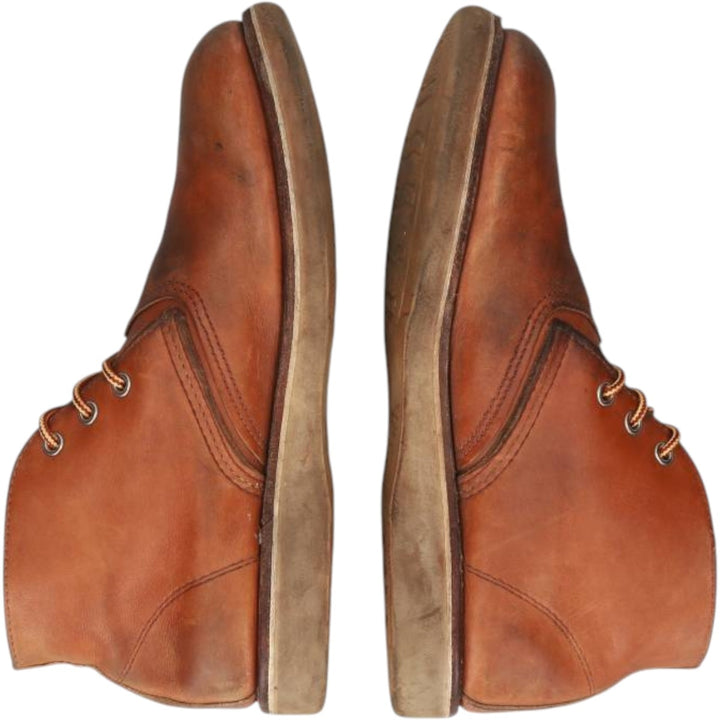 90s-00s Red Wing 3140 Chukka Boots, Made in USA, Size 9 D (Men's equivalent to 10.6"), Vintage /saa017132 Men's 27.0cm genuine leather brown type Vintage Second Hand