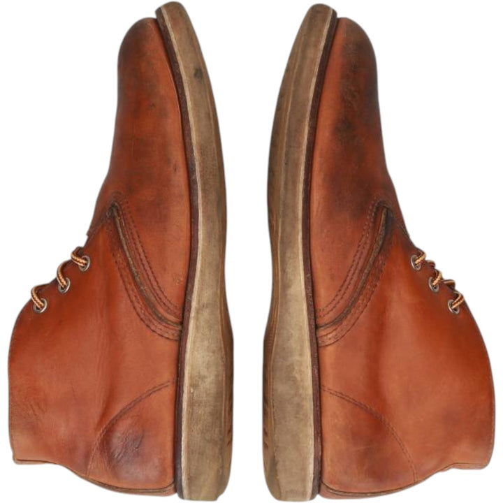 90s-00s Red Wing 3140 Chukka Boots, Made in USA, Size 9 D (Men's equivalent to 10.6"), Vintage /saa017132 Men's 27.0cm genuine leather brown type Vintage Second Hand