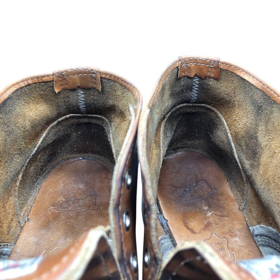 90s-00s Red Wing 3140 Chukka Boots, Made in USA, Size 9 D (Men's equivalent to 10.6"), Vintage /saa017132 Men's 27.0cm genuine leather brown type Vintage Second Hand