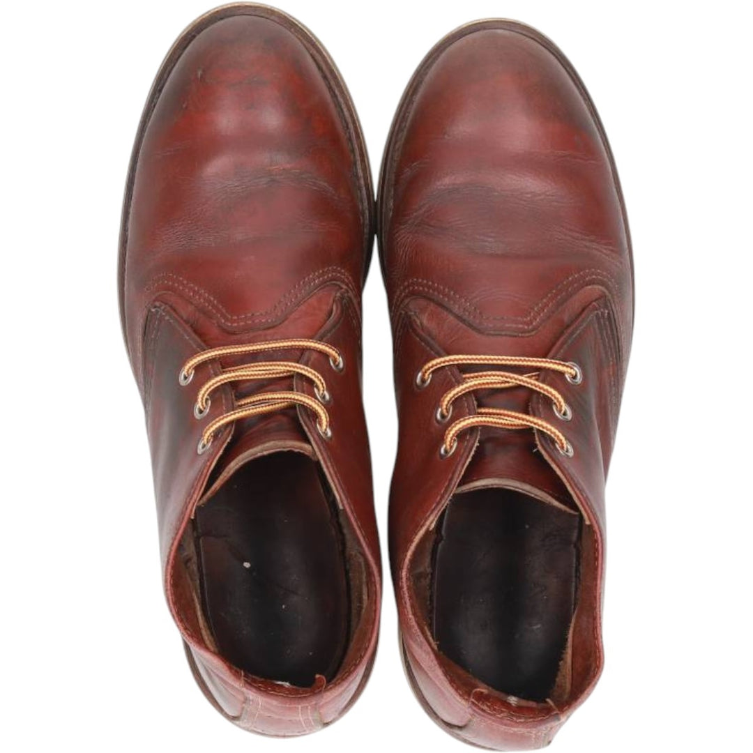 Red Wing 3139 Chukka Boots, Made in USA, Size 10D Men's 28.0cm genuine leather red type reddish brown Vintage Second Hand