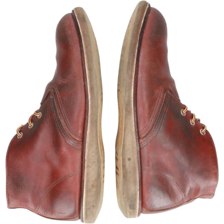 Red Wing 3139 Chukka Boots, Made in USA, Size 10D Men's 28.0cm genuine leather red type reddish brown Vintage Second Hand