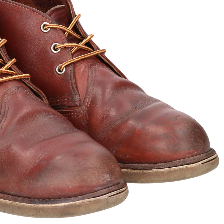 Red Wing 3139 Chukka Boots, Made in USA, Size 10D Men's 28.0cm genuine leather red type reddish brown Vintage Second Hand