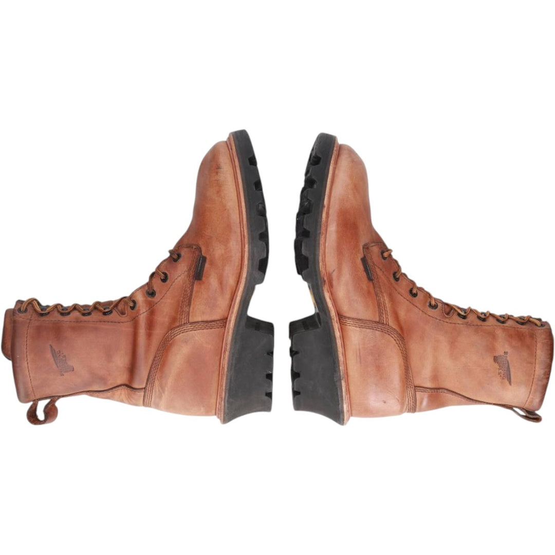 Red Wing ASTM F2892-11 Waterproof Work Boots, Size 8 Men's 26.0cm unclear brown type Vintage Second Hand