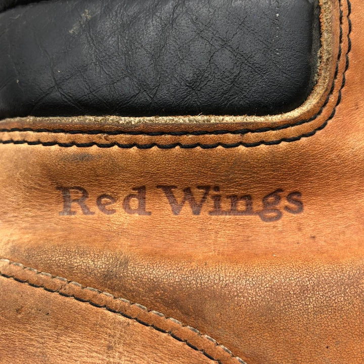 80s-90s Red Wing SuperSole Steel Toe Work Boots, Made in USA, Size 10B (Men's 10.4" equivalent), Vintage /saa017140 Men's 26.5cm unclear brown type Vintage Second Hand