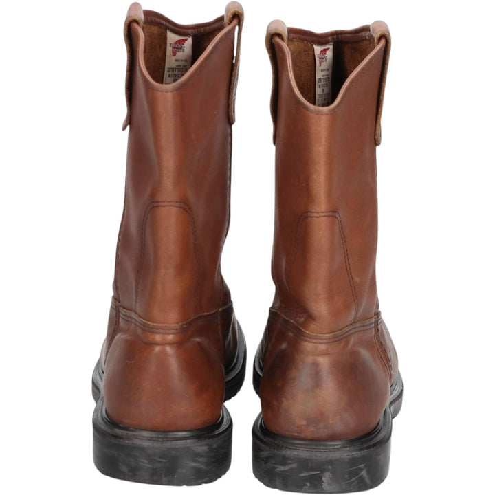 Red Wing 2231 Pecos Boots, Made in USA, Size 7 Men's 25.0cm genuine leather brown type Vintage Second Hand