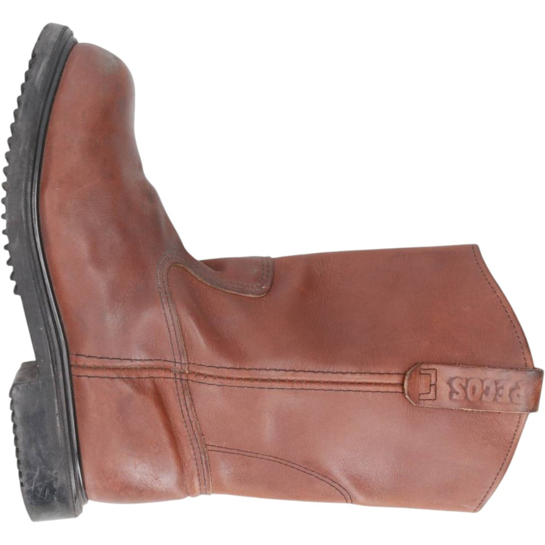 Red Wing 2231 Pecos Boots, Made in USA, Size 7 Men's 25.0cm genuine leather brown type Vintage Second Hand