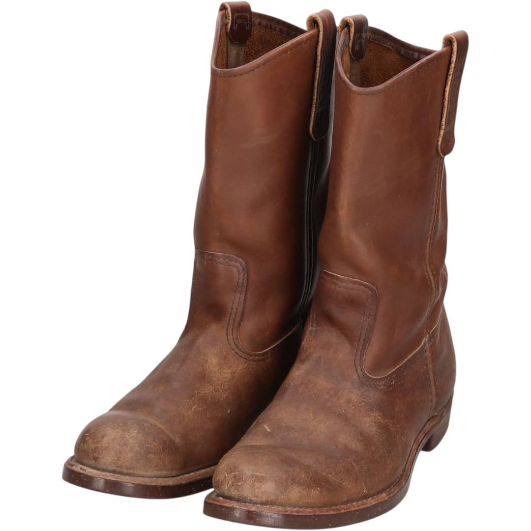 Red Wing 1178 Pecos Boots, Made in USA, Size 9 D Men's 27.0cm genuine leather brown type Vintage Second Hand