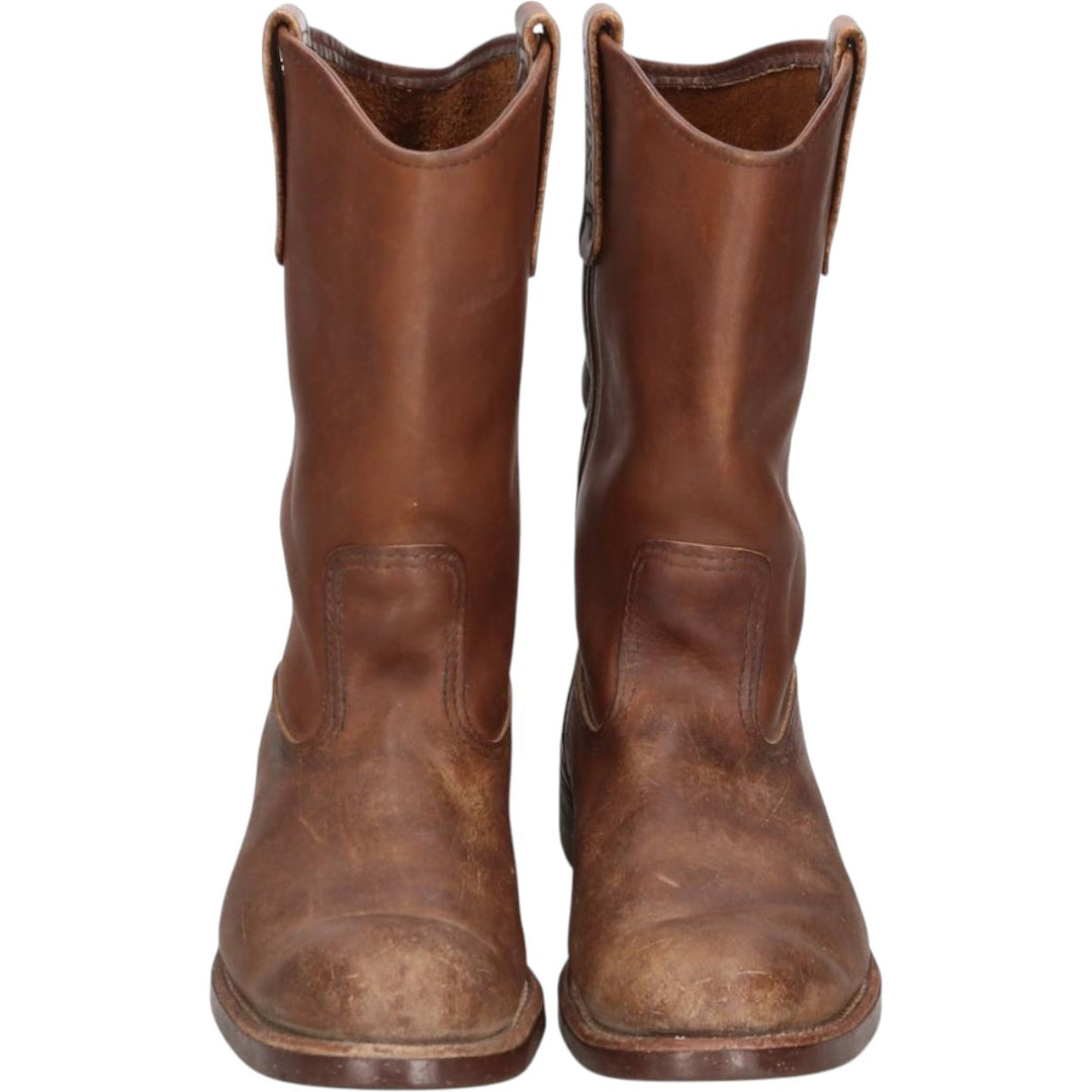 Red Wing 1178 Pecos Boots, Made in USA, Size 9 D Men's 27.0cm genuine leather brown type Vintage Second Hand