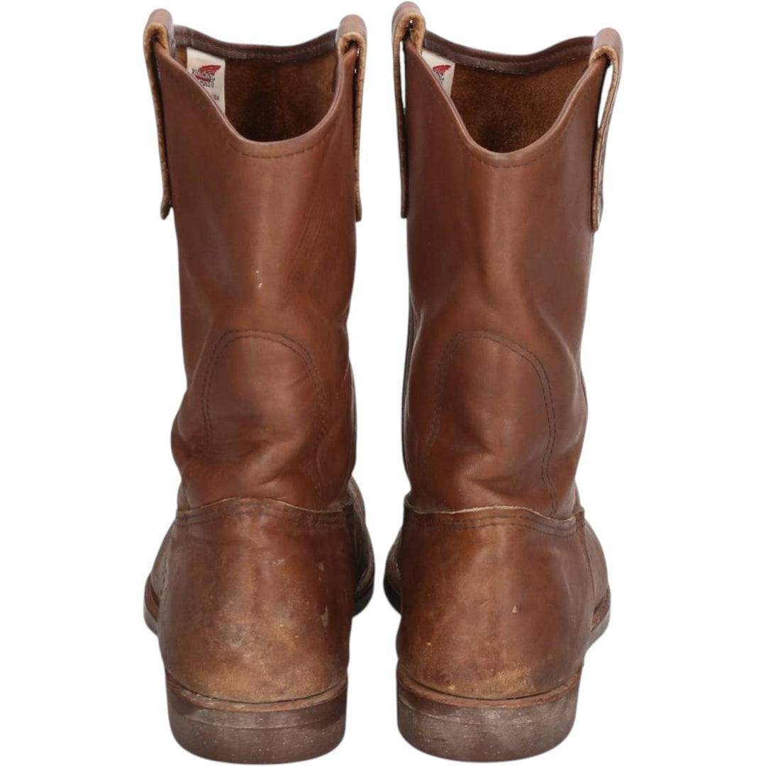 Red Wing 1178 Pecos Boots, Made in USA, Size 9 D Men's 27.0cm genuine leather brown type Vintage Second Hand