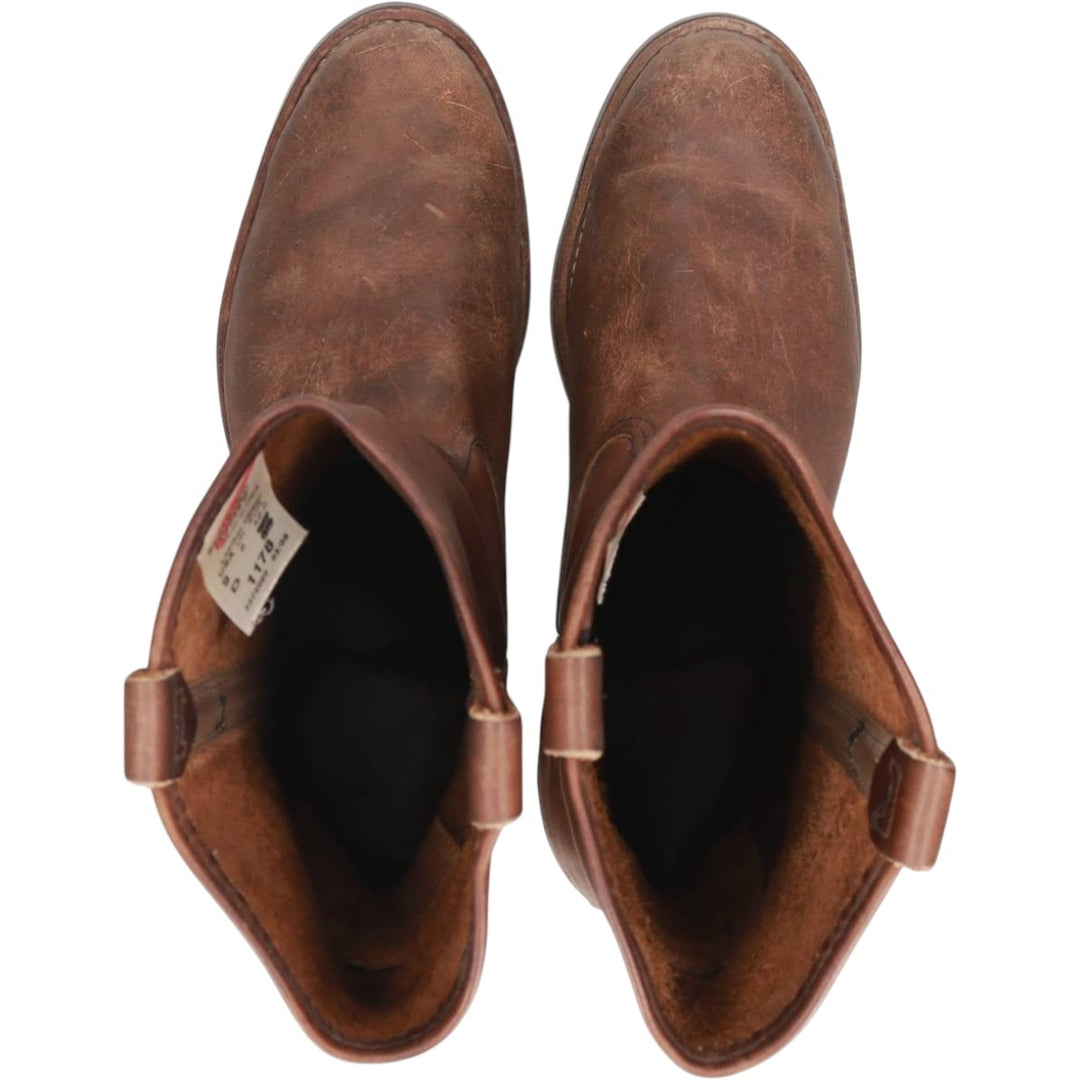 Red Wing 1178 Pecos Boots, Made in USA, Size 9 D Men's 27.0cm genuine leather brown type Vintage Second Hand