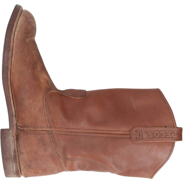 Red Wing 1178 Pecos Boots, Made in USA, Size 9 D Men's 27.0cm genuine leather brown type Vintage Second Hand