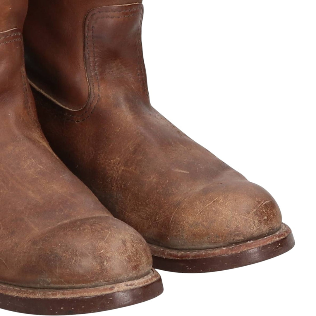 Red Wing 1178 Pecos Boots, Made in USA, Size 9 D Men's 27.0cm genuine leather brown type Vintage Second Hand