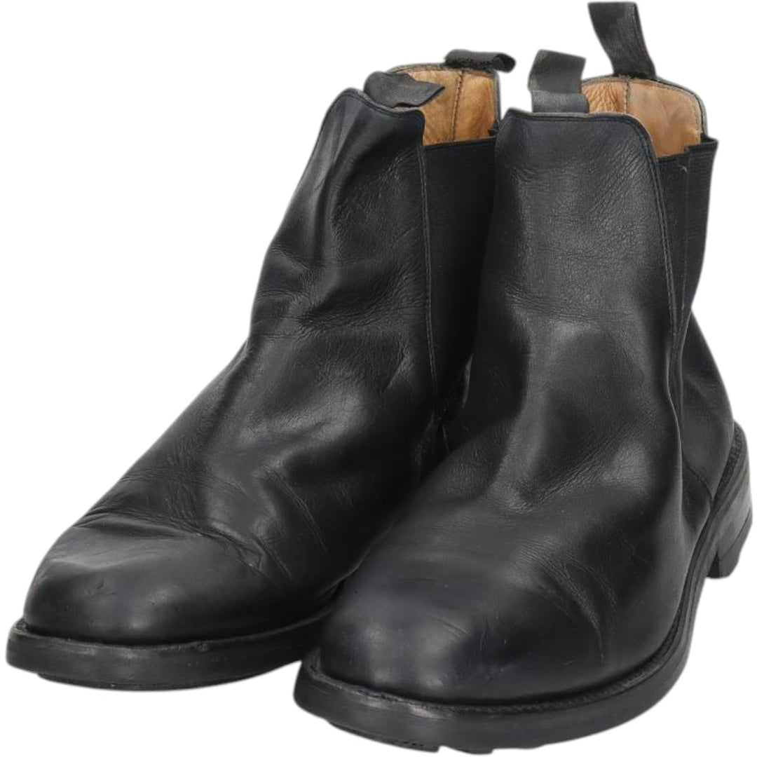 Sebago side-gore boots, size 8 1/2 Men's 26.5cm unclear black type Vintage Second Hand
