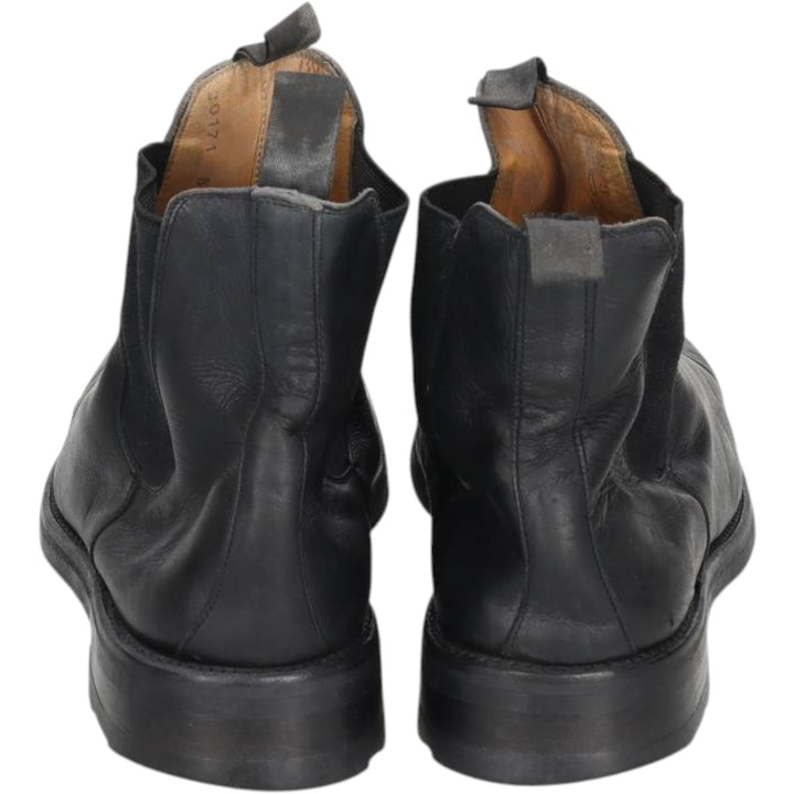 Sebago side-gore boots, size 8 1/2 Men's 26.5cm unclear black type Vintage Second Hand
