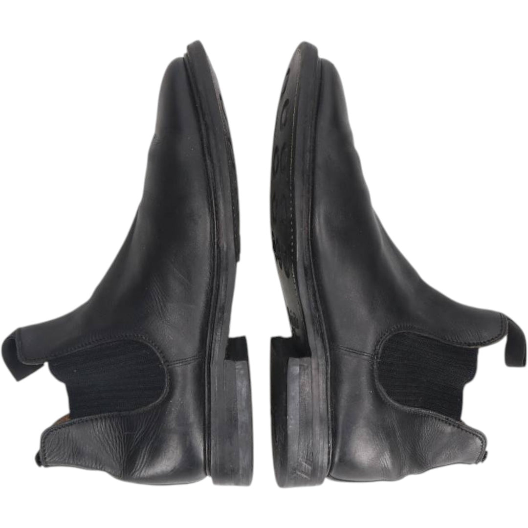Grenson side-gore boots, made in England. Men's 27.0cm unclear black type Vintage Second Hand