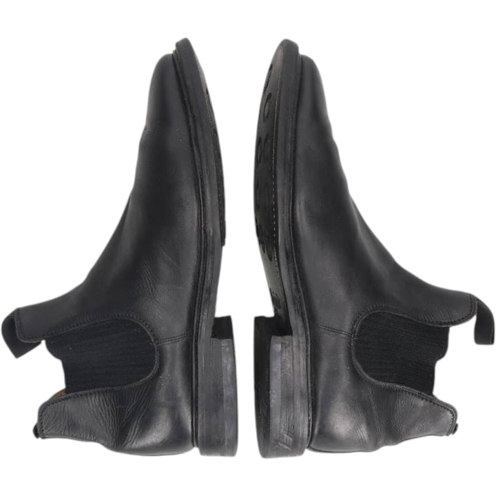 Grenson side-gore boots, made in England. Men's 27.0cm unclear black type Vintage Second Hand