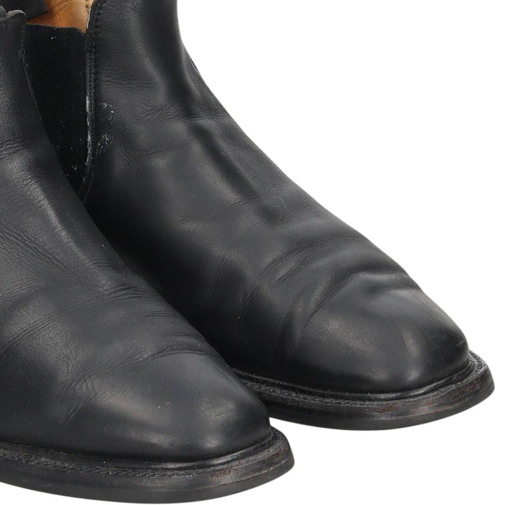 Grenson side-gore boots, made in England. Men's 27.0cm unclear black type Vintage Second Hand