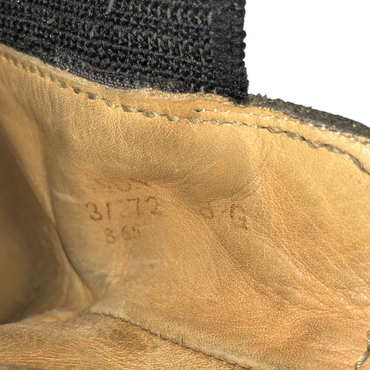 Grenson side-gore boots, made in England. Men's 27.0cm unclear black type Vintage Second Hand
