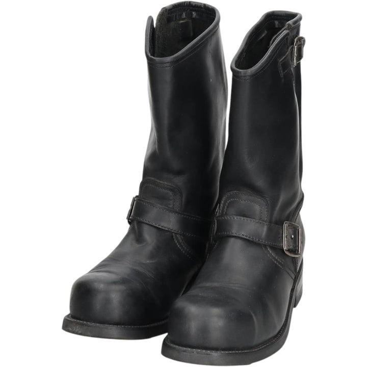 PRIMEBOOTS Steel Toe Engineer Boots, Size 42 Men's 27.0cm unclear black type Vintage Second Hand