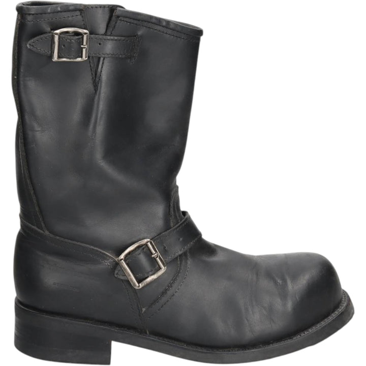 PRIMEBOOTS Steel Toe Engineer Boots, Size 42 Men's 27.0cm unclear black type Vintage Second Hand