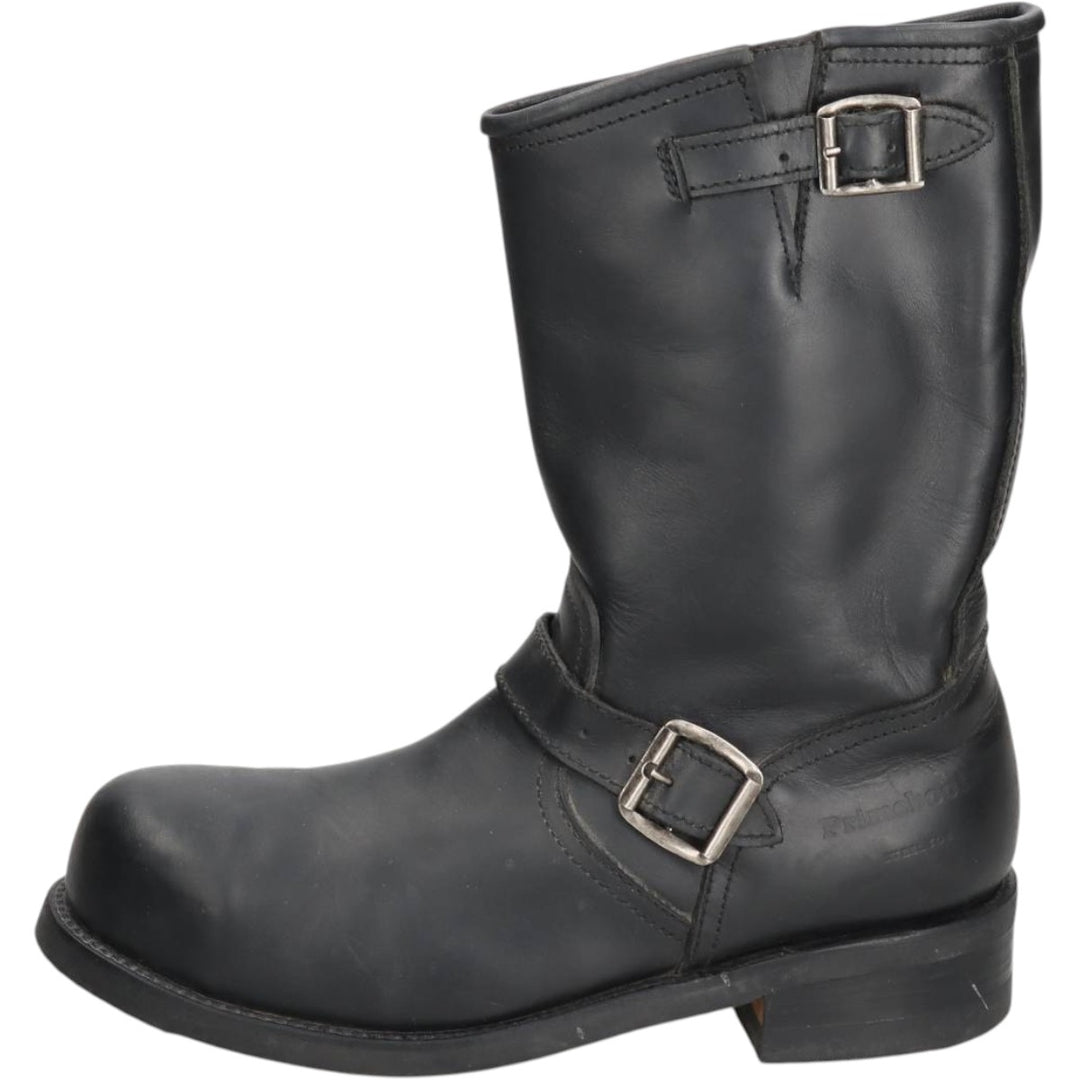 PRIMEBOOTS Steel Toe Engineer Boots, Size 42 Men's 27.0cm unclear black type Vintage Second Hand