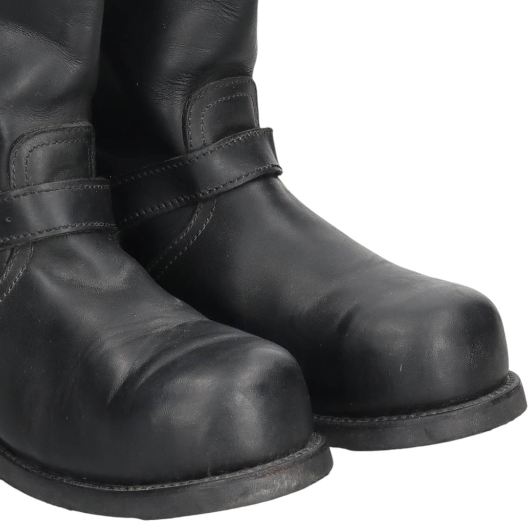 PRIMEBOOTS Steel Toe Engineer Boots, Size 42 Men's 27.0cm unclear black type Vintage Second Hand