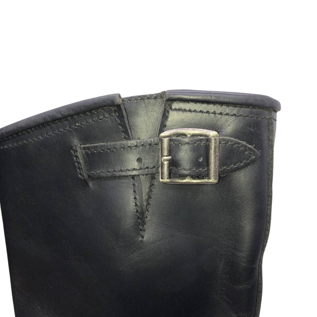 PRIMEBOOTS Steel Toe Engineer Boots, Size 42 Men's 27.0cm unclear black type Vintage Second Hand