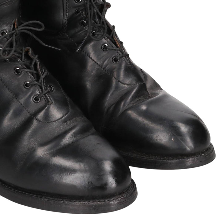 ~90s Service Riding Apparel Jockey Riding Boots, Long Boots, Made in USA, Size 10 1/2 E (Men's equivalent to 11.2"), Vintage /saa017157 Men's 28.5cm genuine leather black type Vintage Second Hand