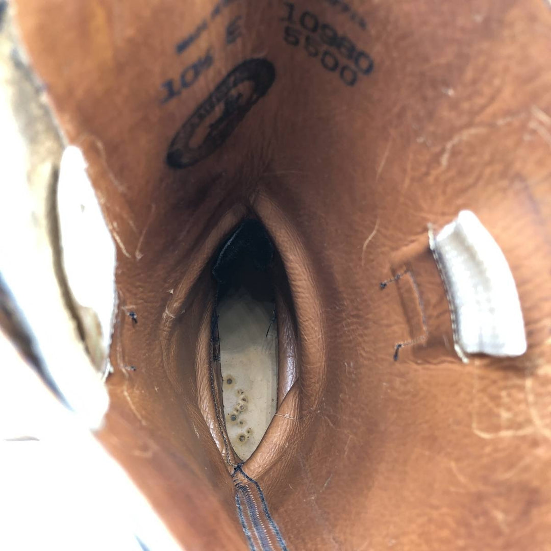 ~90s Service Riding Apparel Jockey Riding Boots, Long Boots, Made in USA, Size 10 1/2 E (Men's equivalent to 11.2"), Vintage /saa017157 Men's 28.5cm genuine leather black type Vintage Second Hand