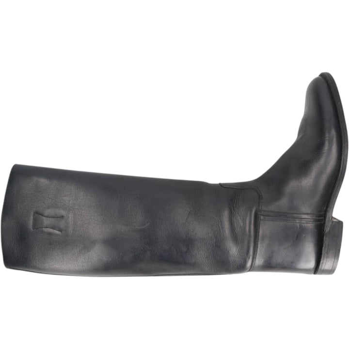 Hawkins The House of Hawkins Jockey Riding Boots, Long Boots, Made in England, Size 8E Men's 26.0cm unclear black type Vintage Second Hand