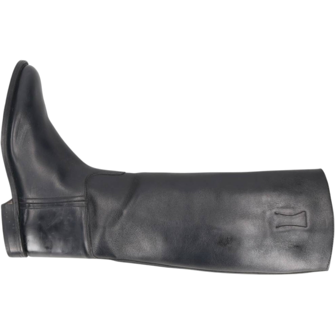 Hawkins The House of Hawkins Jockey Riding Boots, Long Boots, Made in England, Size 8E Men's 26.0cm unclear black type Vintage Second Hand